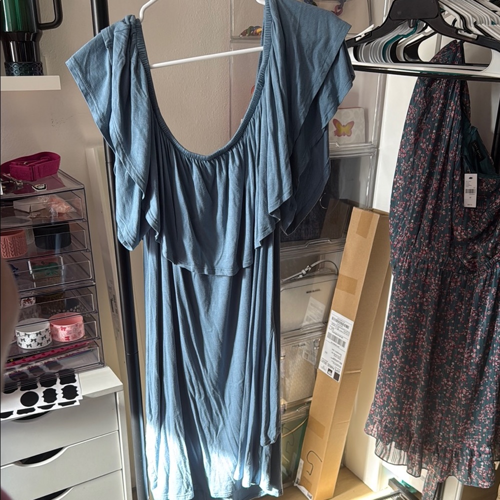 Sweet Love Blue Mini Dress